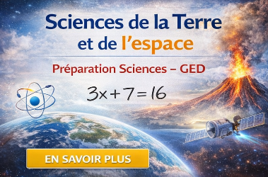 Sciences de la Terre et de l’espace – Science GED